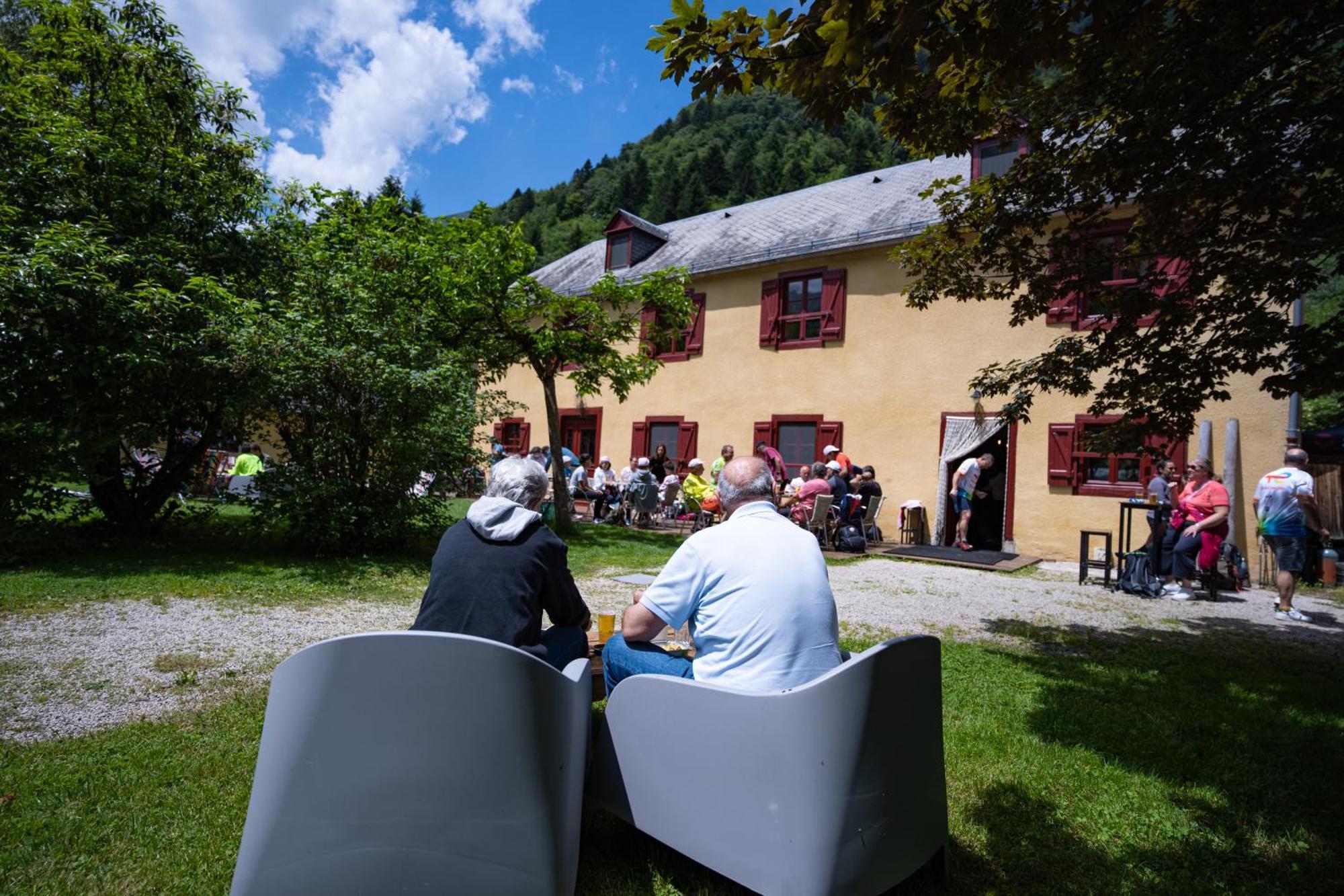 Gite Auberge Les Cascades La Mongie Eksteriør bilde