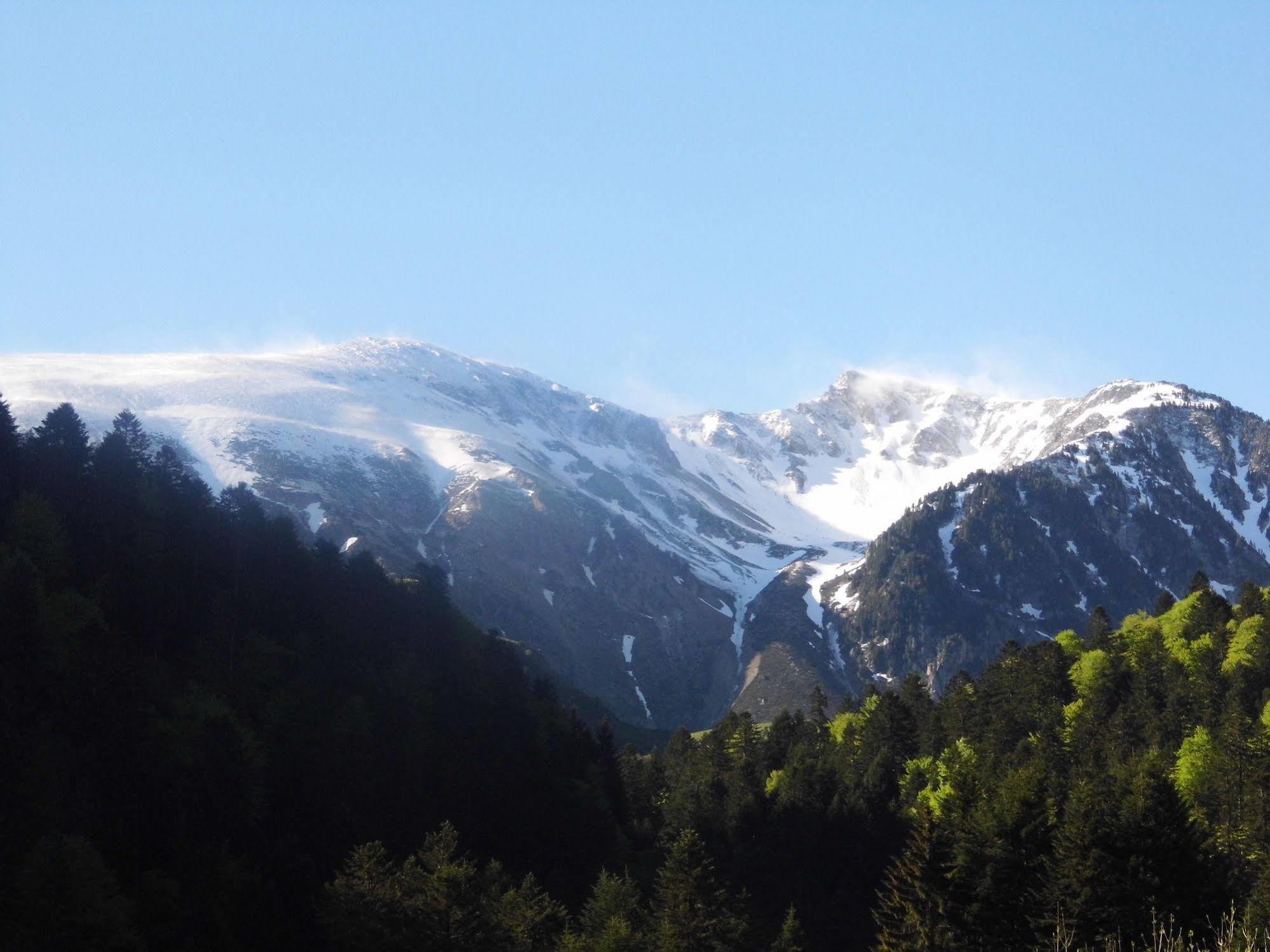 Gite Auberge Les Cascades La Mongie Eksteriør bilde